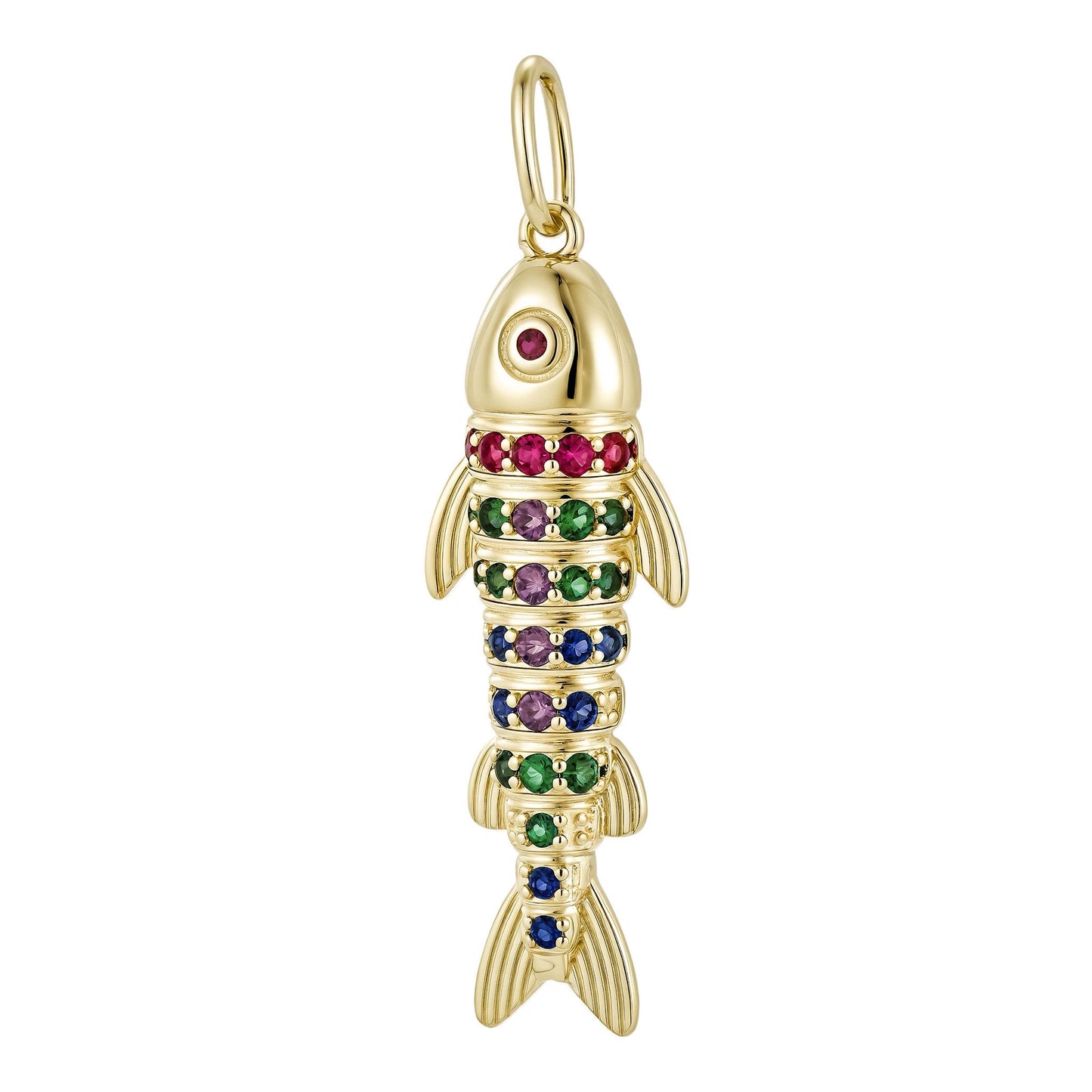 Multicolor Sardine Charm