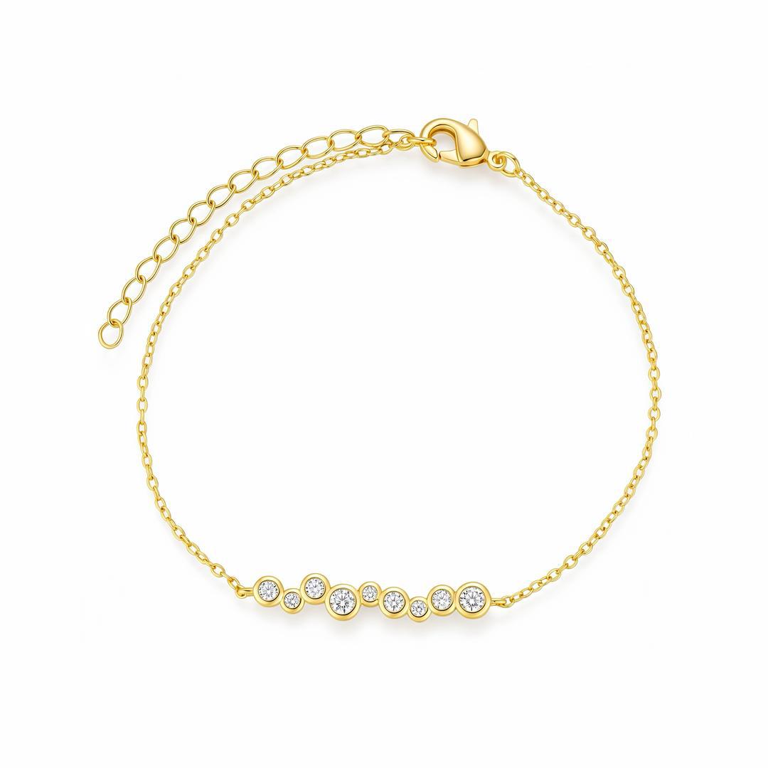 Bubbles Bezel Bracelet