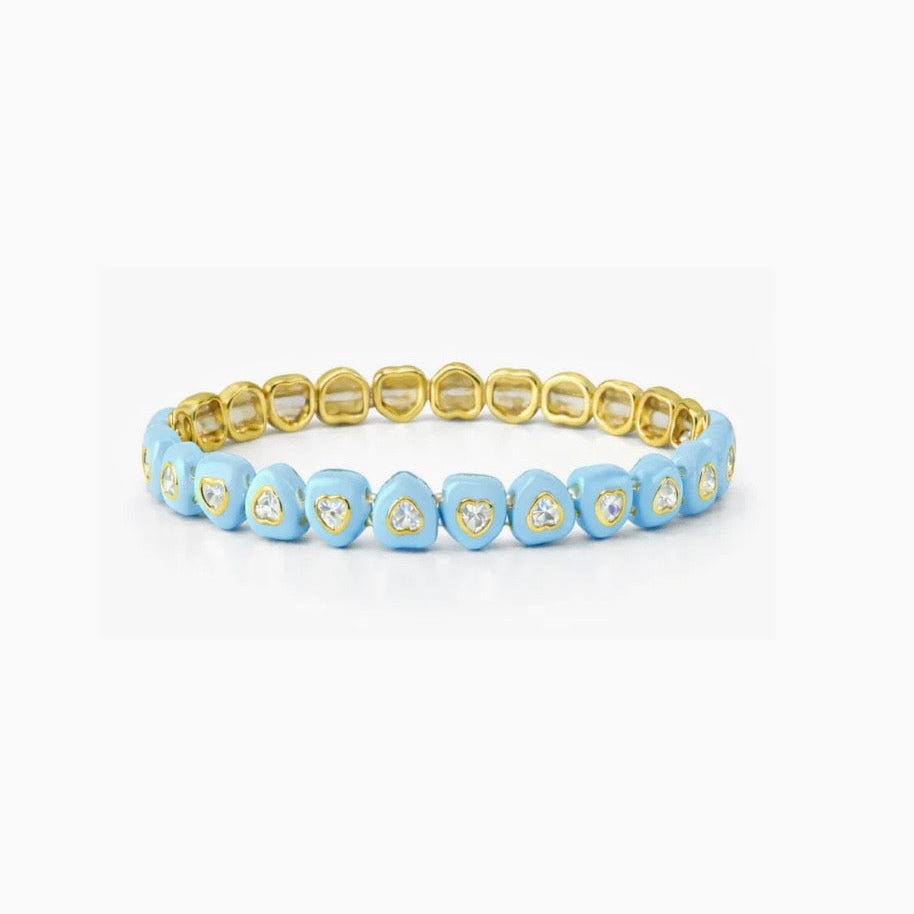 Candy Heart Stretchy Bracelet