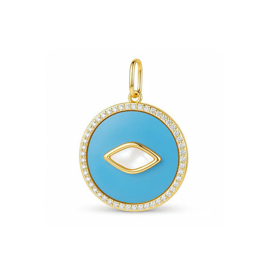 Stone Evil Eye Charm