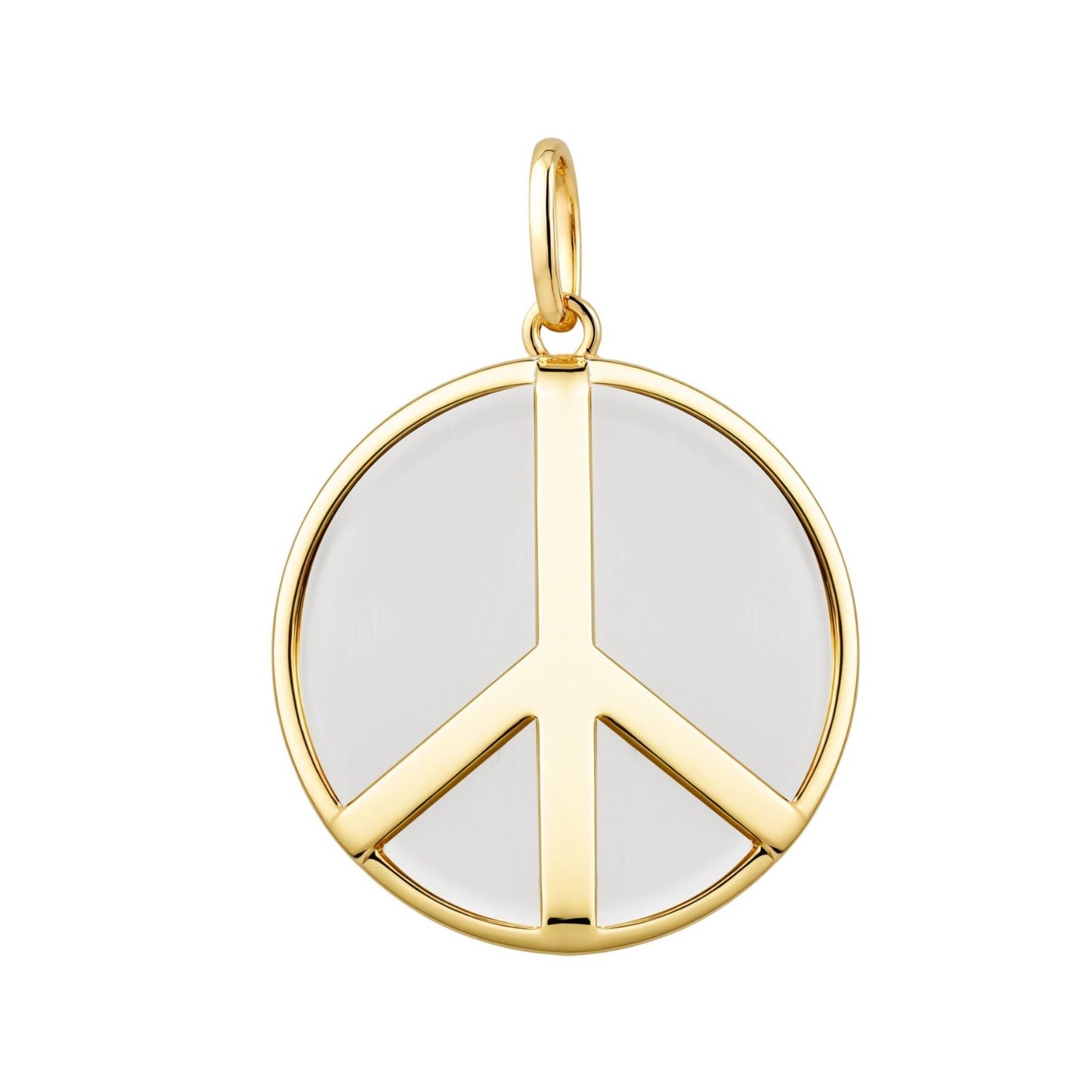 Clear Peace Charm