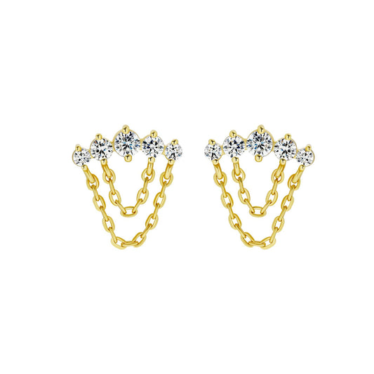 Cosmos Chain Earrings