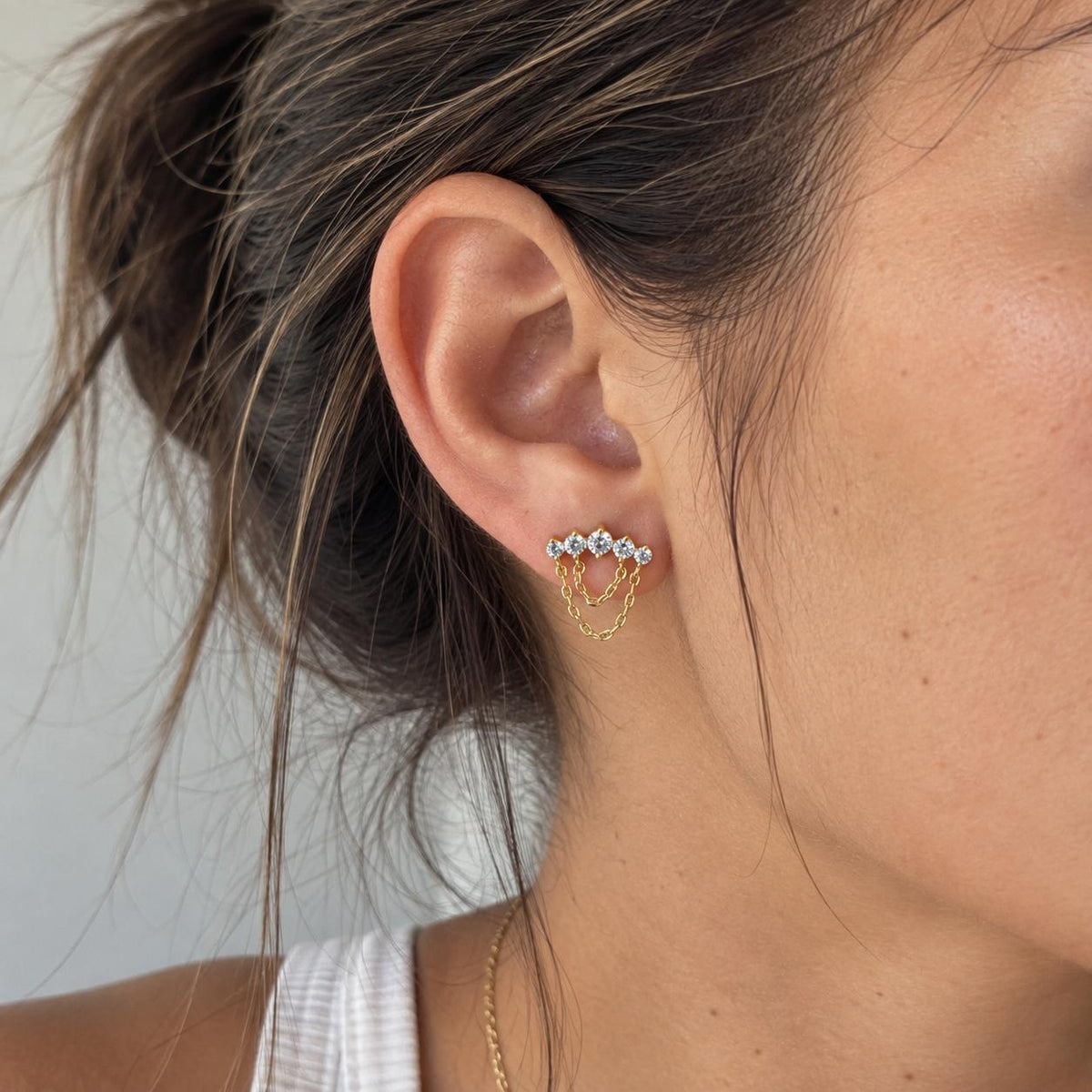 Cosmos Chain Earrings