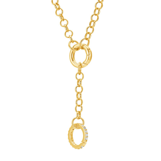 Roundabout Lariat Necklace