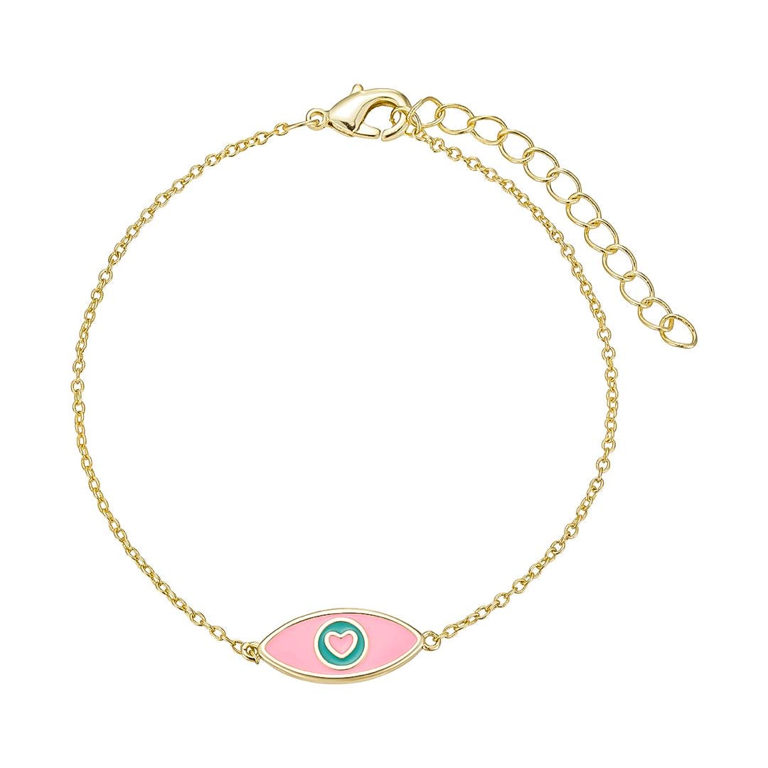 Eye Heart Bracelet