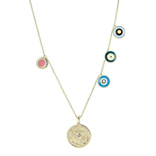 "CREO EN MI" long necklace