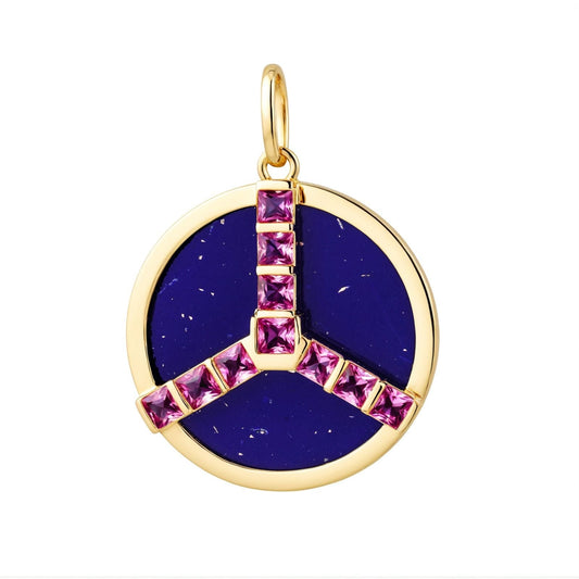 Lapislazuli Peace Charm