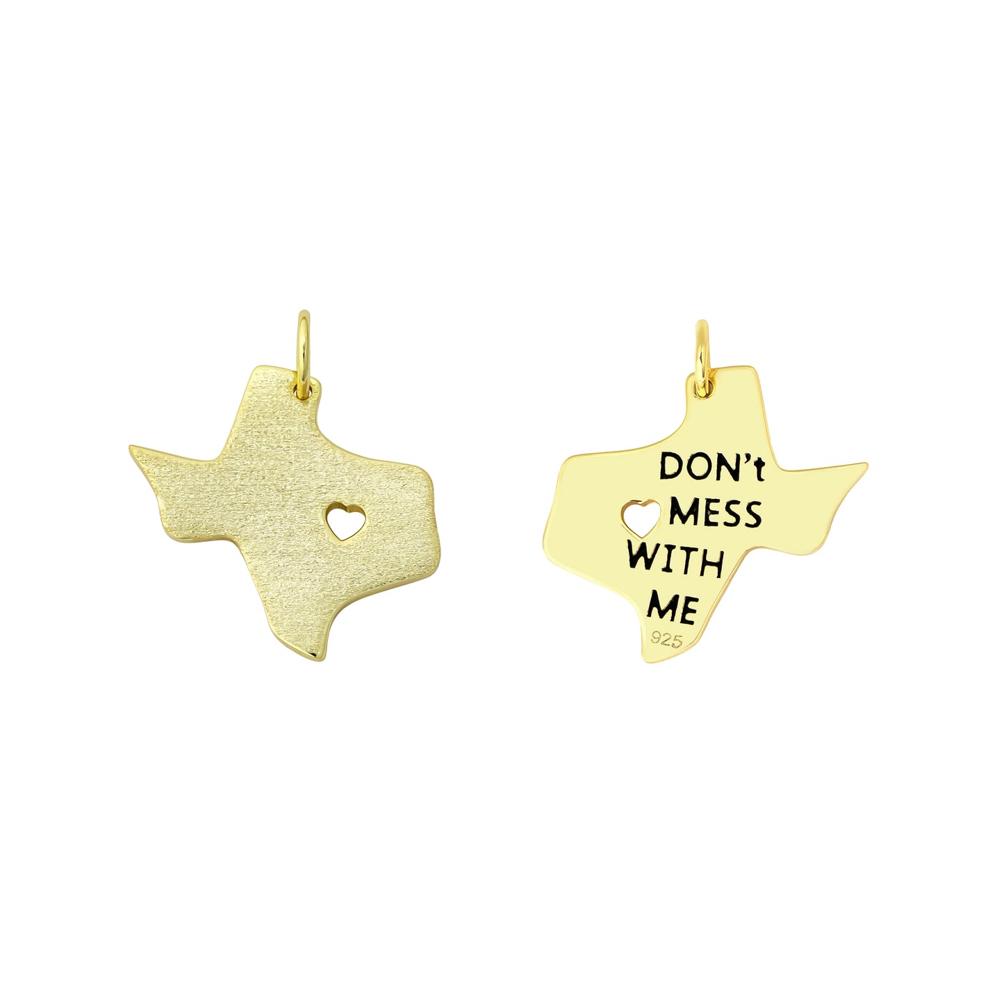 Don't Mess with Texas (or with me) Charm
