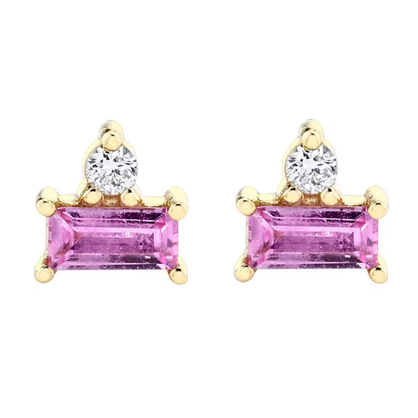 Hot Pink Studs
