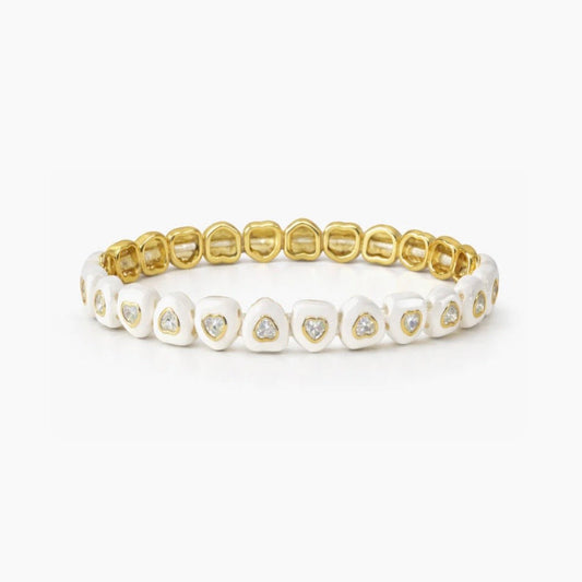 Candy Heart Stretchy Bracelet
