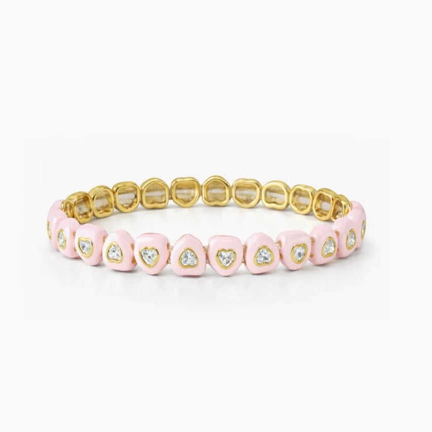 Candy Heart Stretchy Bracelet