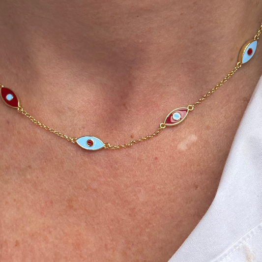 Eyes On Me Necklace
