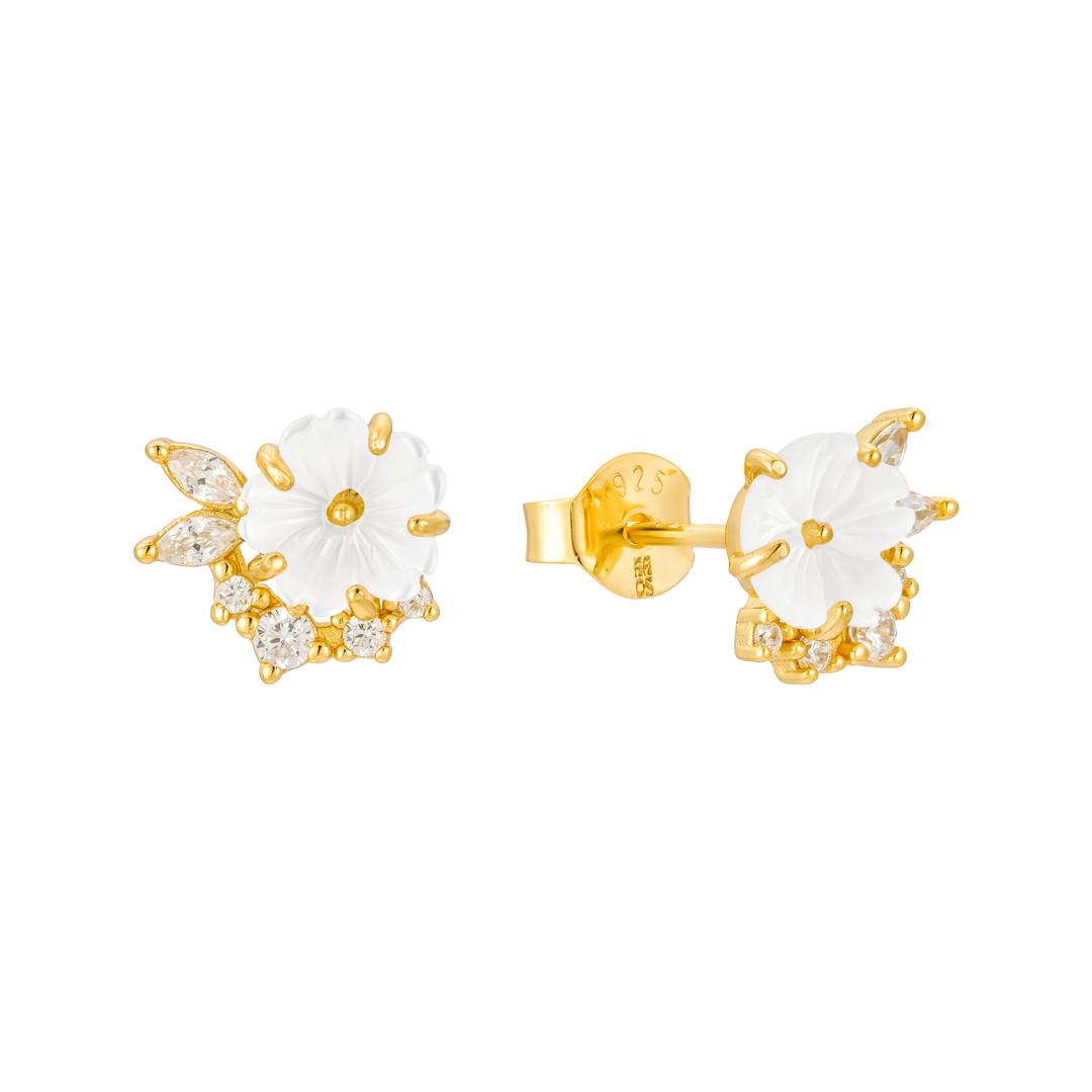 Celine Tiny Flower Studs