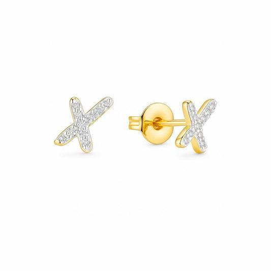Pave X Studs