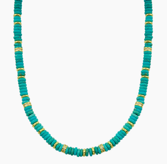 Turquoise Stone Choker