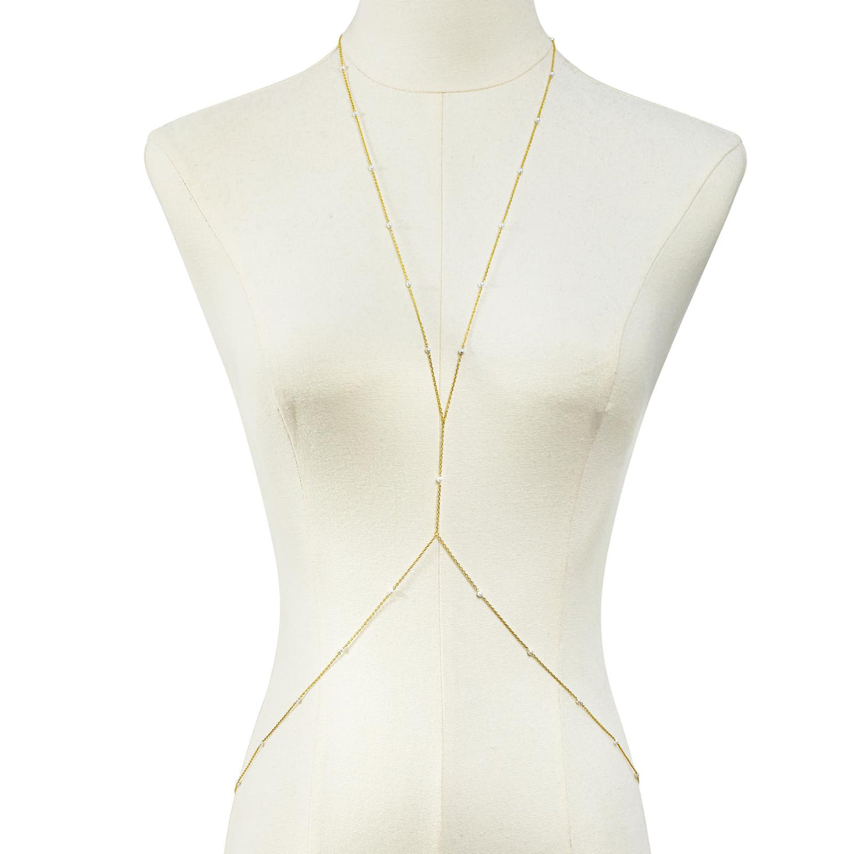 Mini Pearls Body Chain