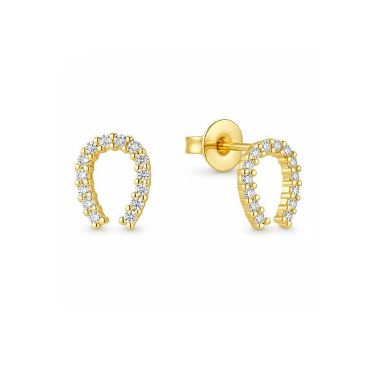 Horseshoe Stud Earrings